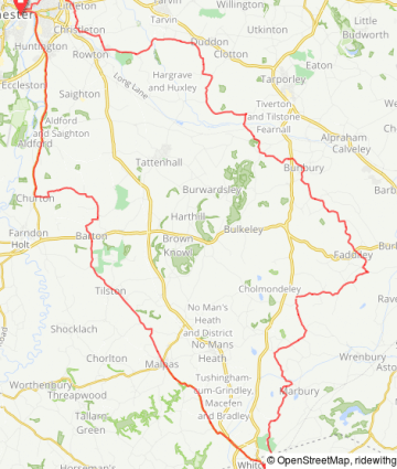 CRC Ride Saturday 10th Feb Proposed Route